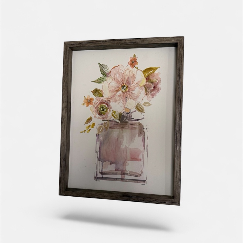 Framed Floral Art Print